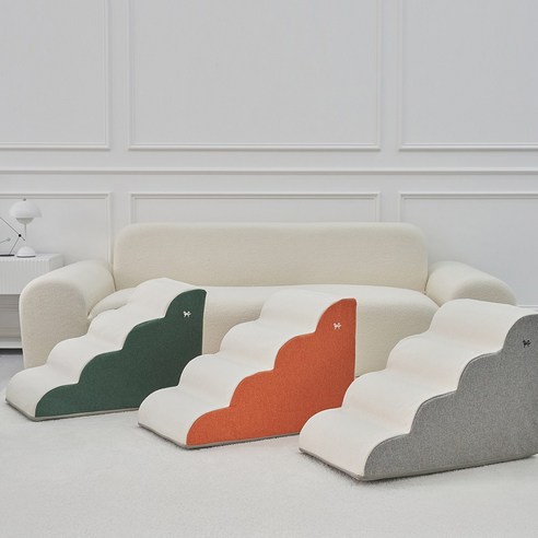 슈퍼펫 강아지계단 논슬립 미끄럼방지 4단 커브 스텝 이미지 4