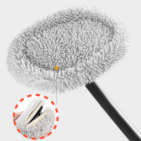 커브스 초경량 3단길이조절 세차봉 세차밀대걸레 실사용 후기 | 효과 있을까? - 상품 이미지 2