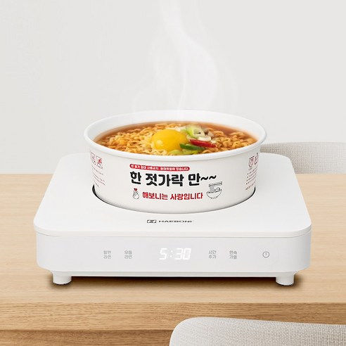 한강라면을 집에서 손쉽게 즐길 수 있는 해보니 초가성비 라면조리기