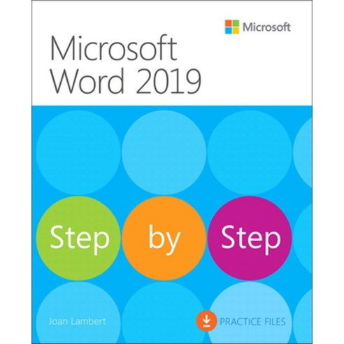(영문도서)Microsoft Word 2019 Step by Step Paperback, Microsoft Press, English, 9781509305872