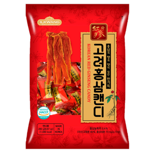일광제과 고려홍삼캔디 280g, 1개 맛있게 먹은 솔직 후기 - 상품 이미지 1