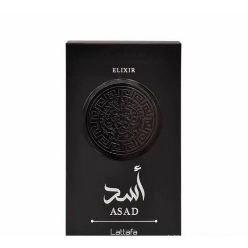 Lattafa Asad Elixir 男性淡香精, 1個, 磨砂黑,100ml - 女性香水| 酷澎