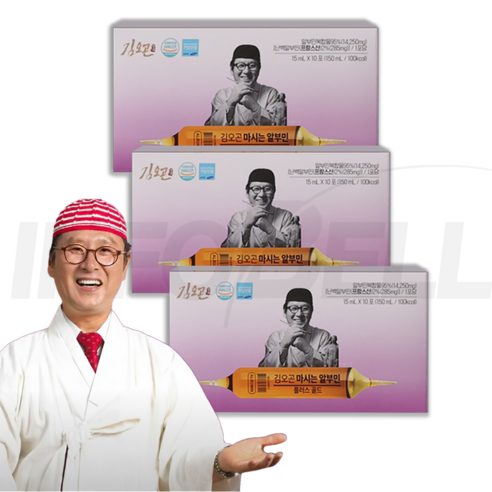 [TV홈쇼핑정품 인포벨]김오곤원장 알부민 플러스