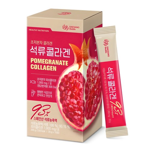 대상웰라이프 정품 석류 콜라겐 300g, 1개 맛있게 먹은 솔직 후기 - 상품 이미지 1
