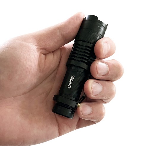로버스트 UV LED 자외선램프 395nm, 1개, 블랙