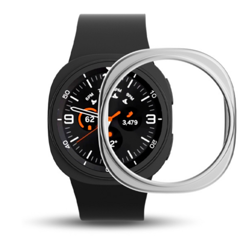 갤럭시워치8 스마트워치 9H 일체형 케이스 토탈 보호 호환 40mm/44mm HJGHM740-2, 투명Transparent