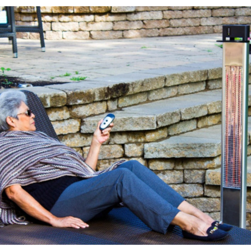 찬 바람에도 끄떡없는 코스트코 에너지+G 스탠딩형 전기스토브로 따뜻한 겨울을!