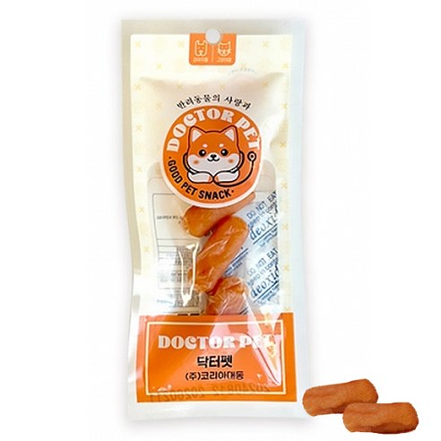 닥터펫 영양 줄줄이 칭찬용 훈련용, 1개, 30g, 닭고기