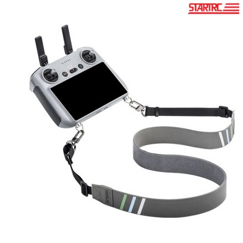 DJI 조종기 소가죽 넥스트랩_STARTRC, 그레이, 1개