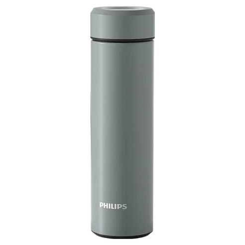 필립스 스테인리스 보온보냉병 AWP2532, 1개, 500ml, 그레이