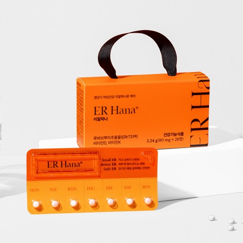 이알하나 ERr731 여성 갱년기 영양제 28정, 1개 실사용 후기 | 효과 있을까? - 상품 이미지 4