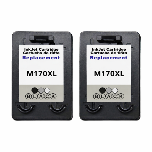 잉크아울렛 삼성 M170 대용량 호환잉크 검정2개 SCX1360 SCX1365 SL-J1760 J760FW, 1개, M170 대용량 호환잉크 검정 2EA