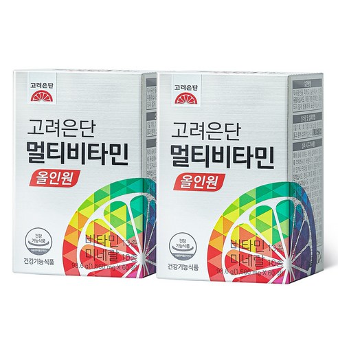 고려은단 멀티비타민 올인원 60정, 2개 이미지 2