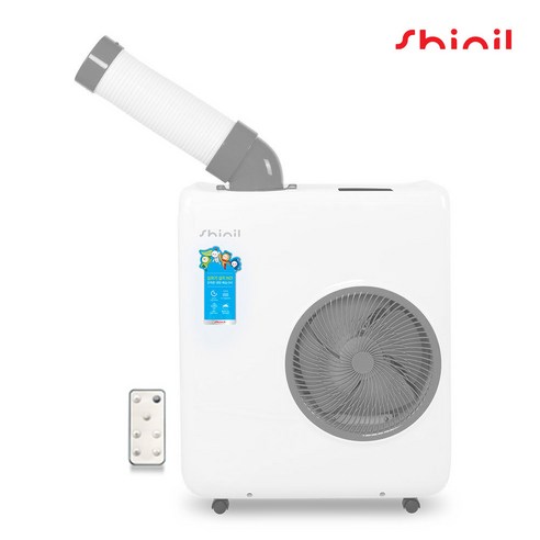신일 실외기없는 산업용 이동식에어컨 미니 소형 주방 업소용, SMA-M6100DE 그레이