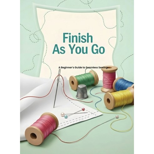 (영문도서)Finish As You Go: A Beginner's Guide to Seamless Sewing Hardcover, Nancy Rumney, English, 9798295470301