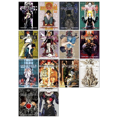 데스노트 Death Note 만화책 1-13권 + 데스노트 단편집 세트(전14권)