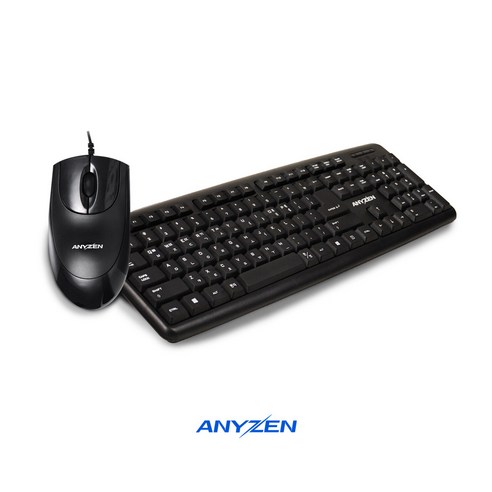 애니젠 키보드 마우스 유선 세트 MK310 - 유선 키보드+마우스세트 | 쿠팡
