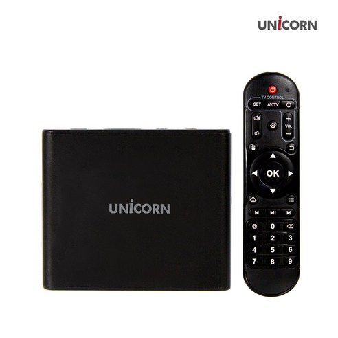유니콘 AV-M7 2세대 디빅스플레이어 UHD 4K지원 미디어플레이어 광고 차량용 DIVX 고화질 동영상 재생 8G 내장메모리 포함, AVM7
