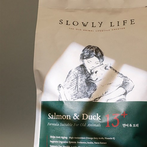 슬로울리라이프 연어 오리 (10~12세) 노령견 사료 솔직 후기 | 실제 사용자 리뷰 총정리 - 상품 이미지 4