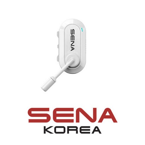 세나 바이컴 20 싱글팩 자전거 팩라이딩 아웃도어 초소형 메시 인터콤 헤드셋 BIKOM20-0X 화이트