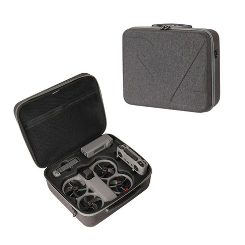 써니라이프 DJI 아바타360 플라이모어 콤보 케이스(배터리 5개 수납) 드론 가방 액세서리(드론 미포함), 그레이, 1개