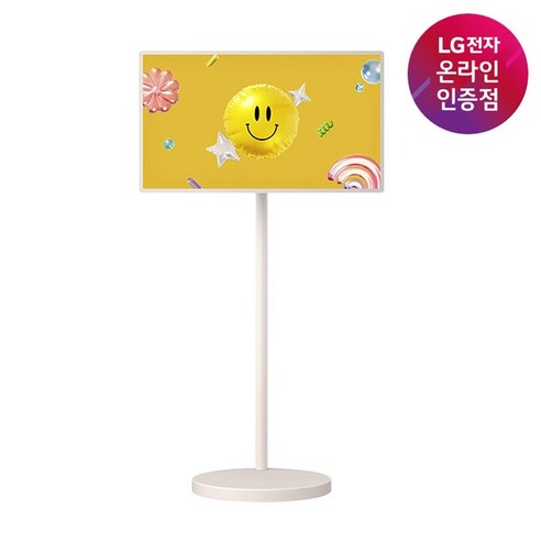 (LG전자) 79cm(32인치) 스탠바이미 2 MAX 4K UHD 32LX6BEGA 스마트 터치스크린 이동식 TV (본체 / 일반 리모컨), 고객직접설치, 거치대형