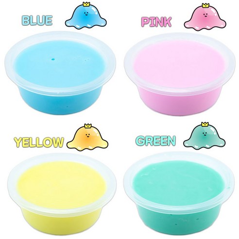 끈적이는 스트레스는 이제 안녕 UB toy 바풍 슬라임으로 말랑말랑 행복 충전