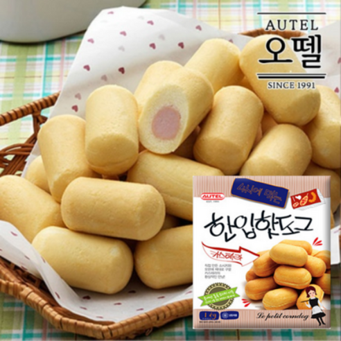 오뗄 한입 핫도그, 1kg, 1개