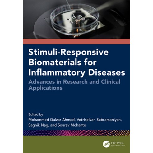 (영문도서)Stimuli-Responsive Biomaterials for Inflammatory Diseases: Advances in Research... Hardcover, CRC Press, English, 9781032908113
