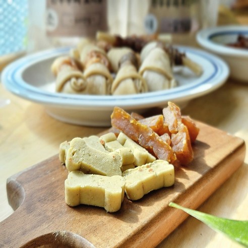 펫티즈 진품 수제간식 오래먹는 한우껌 롱타임 한우우피 말이 초소형 이미지 3