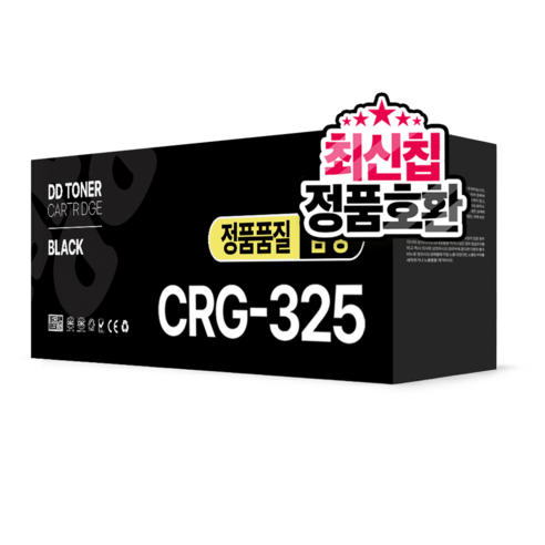 CRG-325 CRG-313 CRG-312 호환 토너, 검정, 1개
