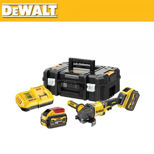 디월트 DCG418X2 60V 충전핸드그라인더 DCB609 배터리 2개438917, 디월트 DCG418X2 60V 충전핸드그라인더 DCB6