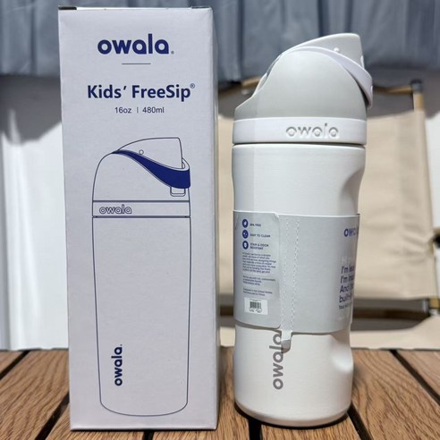 오왈라 owala FreeSip 보온보냉병 480ml(16oz), 480ml, 새백, 1개