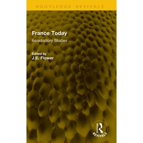 (영문도서)France Today: Introductory Studies Hardcover, Routledge, English, 9781041332329