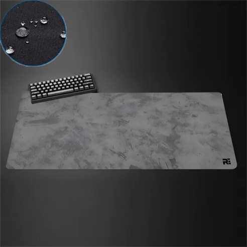그레이 방수 마우스패드 장패드 400X900X4MM, 그레이 1개
