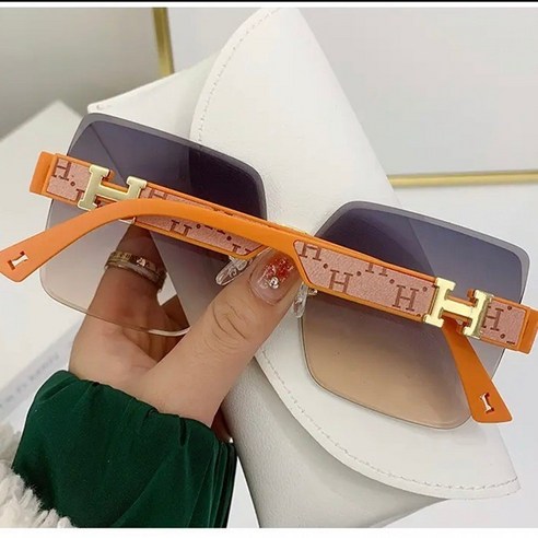 파르미아 고급 여성 패션 선글라스 UV400 오버사이즈 선글라스