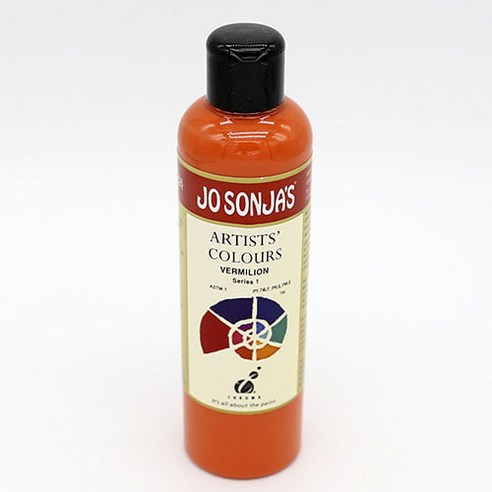 조소냐 아크릴물감 버밀리언 245, 1개, 250ml