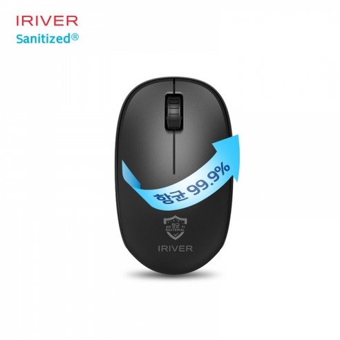 아이리버 항균 Medic WM3 무소음 무선 옵티컬 마우스 Medic-WM3P | 핑크