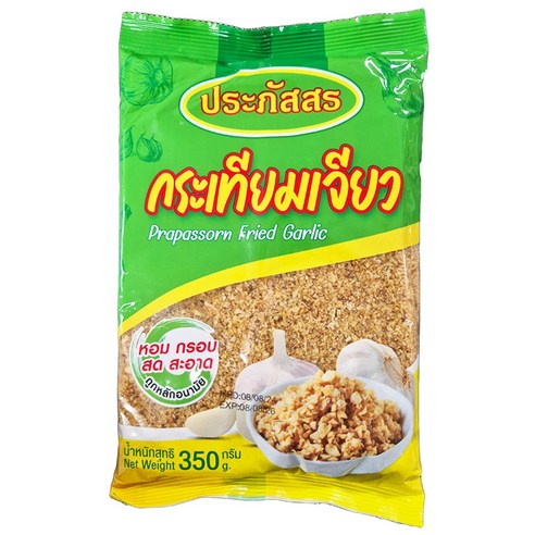 태국 후라이드갈릭 튀긴마늘 350g 후레이크 동남아요리 대용량 업소용 Fried Garlic, 350g, 1개