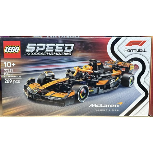 레고 스피드 챔피언 77251 맥라렌 F1 팀 MCL38 레이스 카
