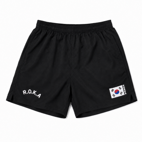로카 반바지 ROKA 태극기 기능성 쿨링 경량 코리아 바지
