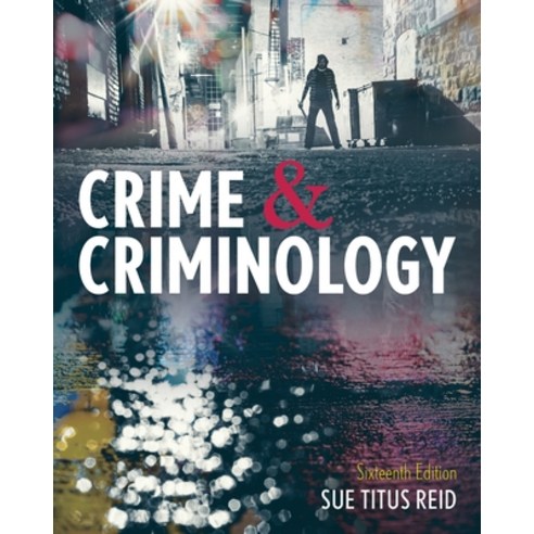 (영문도서)Crime & Criminology Paperback, Cognella Academic Publishing, English, 9798823342810
