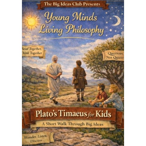 (영문도서)Plato's Timaeus for Kids: A Short Walk Through Big Ideas Paperback, Recursive Publishing, English, 9798902839187