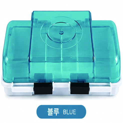 태그스타 가오레 디스크 보관함 케이스 컬렉션, 1개, BLUE, CLOSE-01