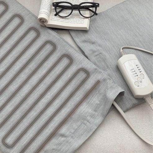 전자파차단 원적외선 기능성 복부 허리 온열찜질기 후기 분석 - 원단 품질