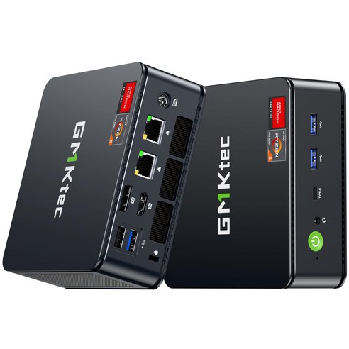 GMKtec M6 울트라 게이밍 미니 PC Ryzen 7640HS (업그레이드 6600H/ 6800H) 32GB RAM DDR5 512GB SSD 듀얼 NIC LAN 2.5G