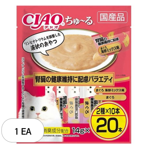 챠오츄르 고양이 버라이어티 짜먹는 간식 DSC-10