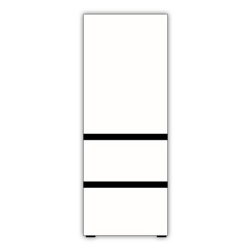 [색상선택형] 삼성전자 비스포크 313L 스탠드형 3도어 김치냉장고 김치플러스 키친핏 방문설치, 코타화이트, RQ33DB74D201