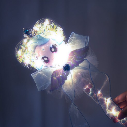 티니핑 LED 하트봉 인형꽃다발, 1개, 빛나핑
