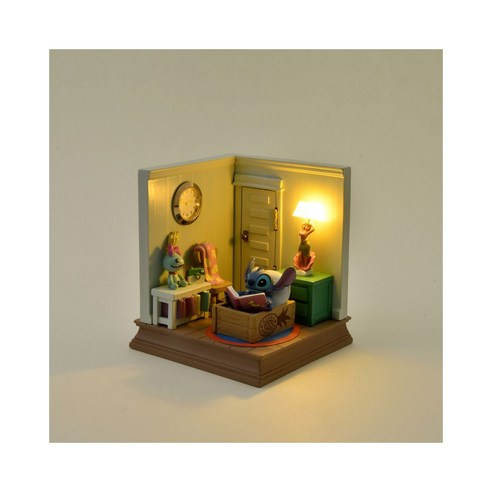 [공식] 릴로앤스티치 스티치의 방 LED 피규어 (316Q325J007), 1개